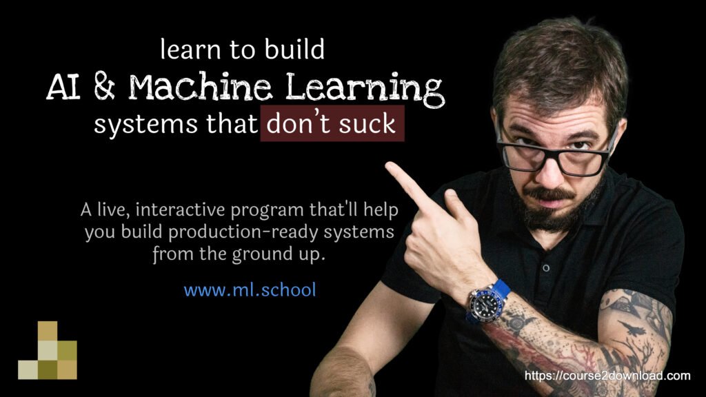ML.School – Learn To Build AI And Machine Learning Systems That Don’t Suck 2025 + Backpine – Full-Stack SaaS Development on Cloudflare Workers 2025