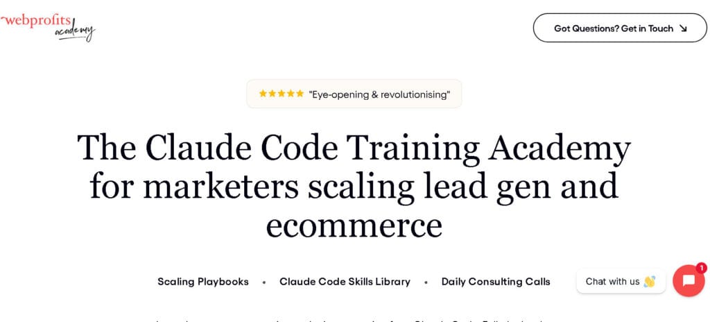 Webprofits Academy Membership by Alex Cleanthous