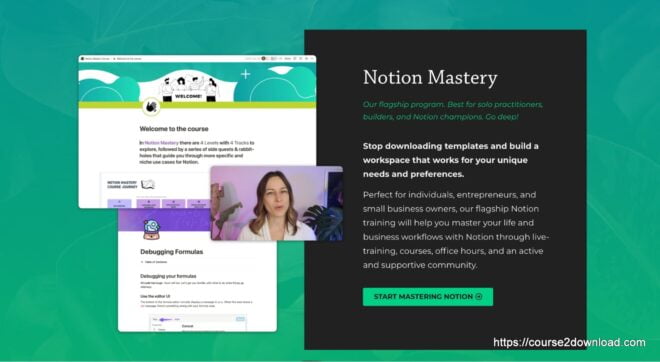 Notion Mastery By Marie Poulin Download