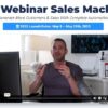 Anthony Morrison Webinar Sales Machine 2023