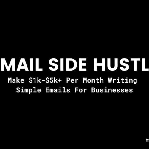 Email Side Hustle Coaching - Sean Anthony