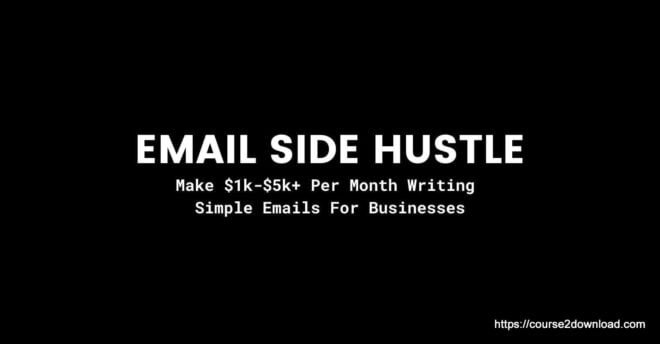 Email Side Hustle Coaching - Sean Anthony