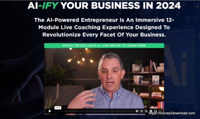 AI-Powered Entrepreneur Accelerator ELITE By Ryan Deiss