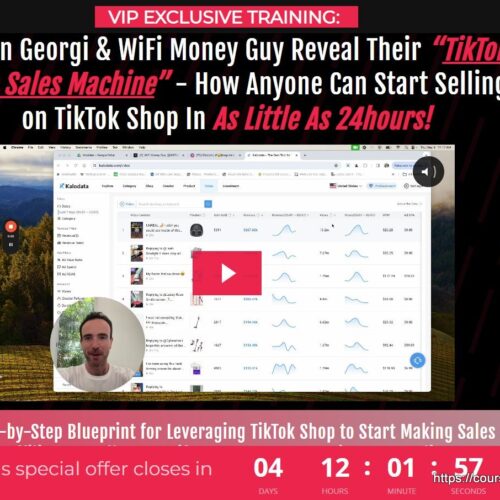 Stefan Georgi-Tiktok Shop Sales Machine 2024